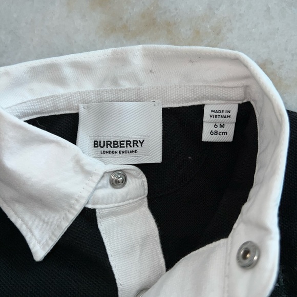 Authentic Burberry boy infant long sleeve top - Picture 2 of 3
